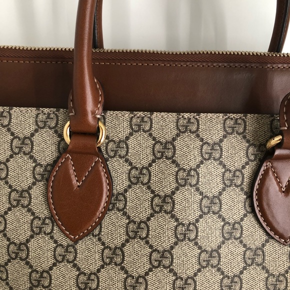 New Gucci Margaret top handle queen bee white - Picture 2 of 8